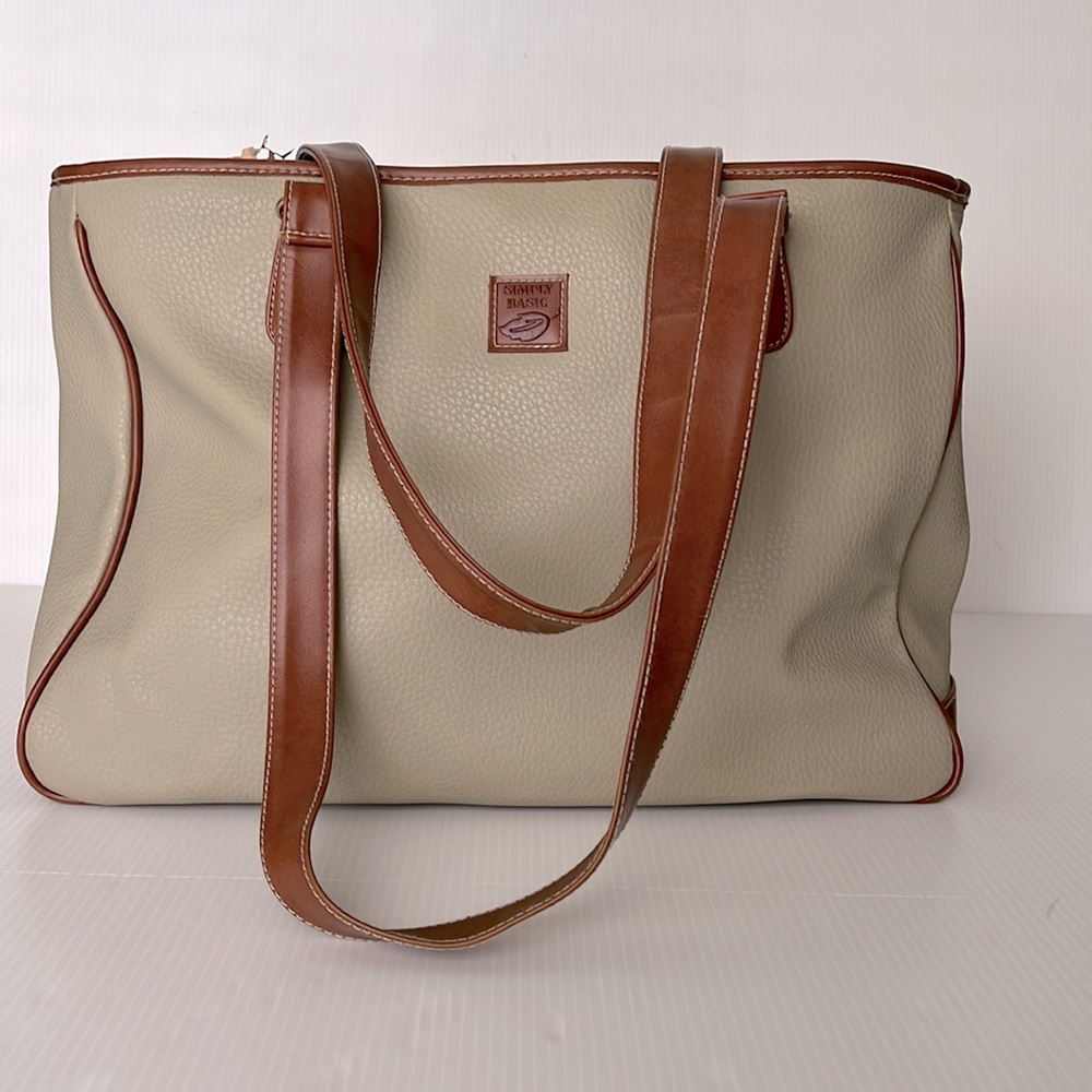 Vintage Simply Basic Tote Bag - image 5